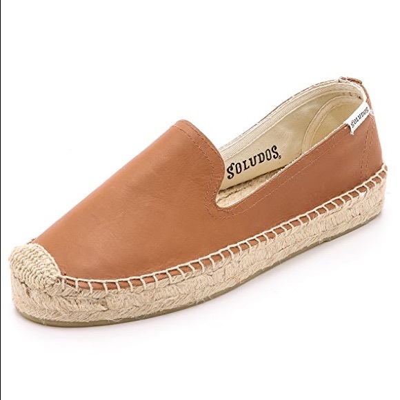 soludos tan leather espadrilles